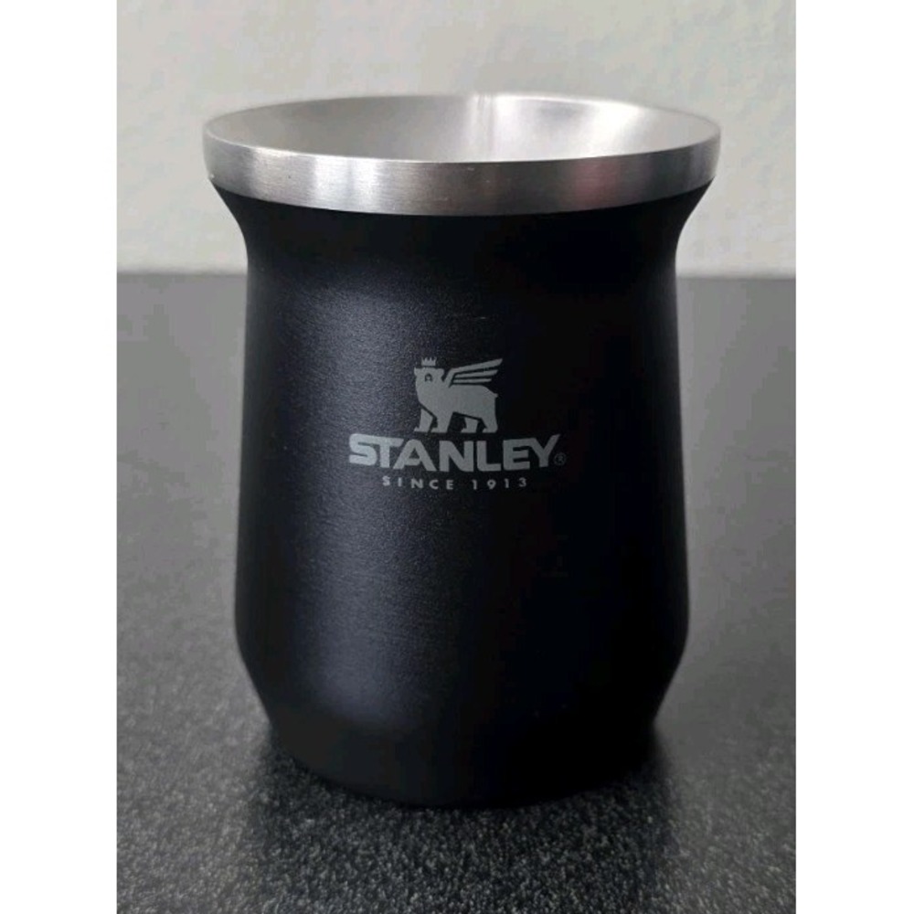 New Stanley Classic Mate Mug/Yerba Mate Gourd 236ml/8oz Black Cup